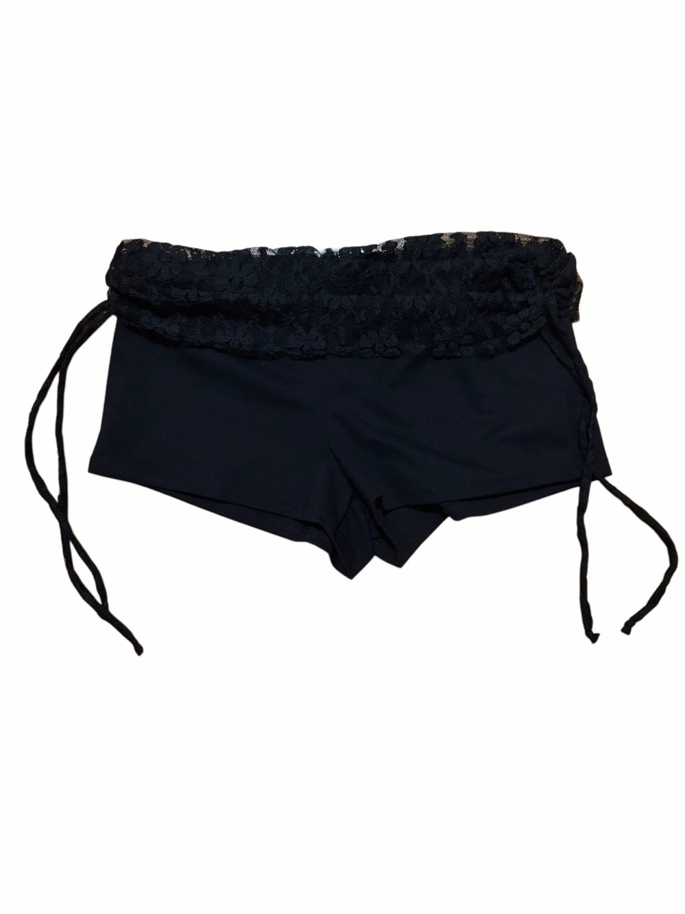 Urban Outfitters Out From Under Black Shorts With Lace Band